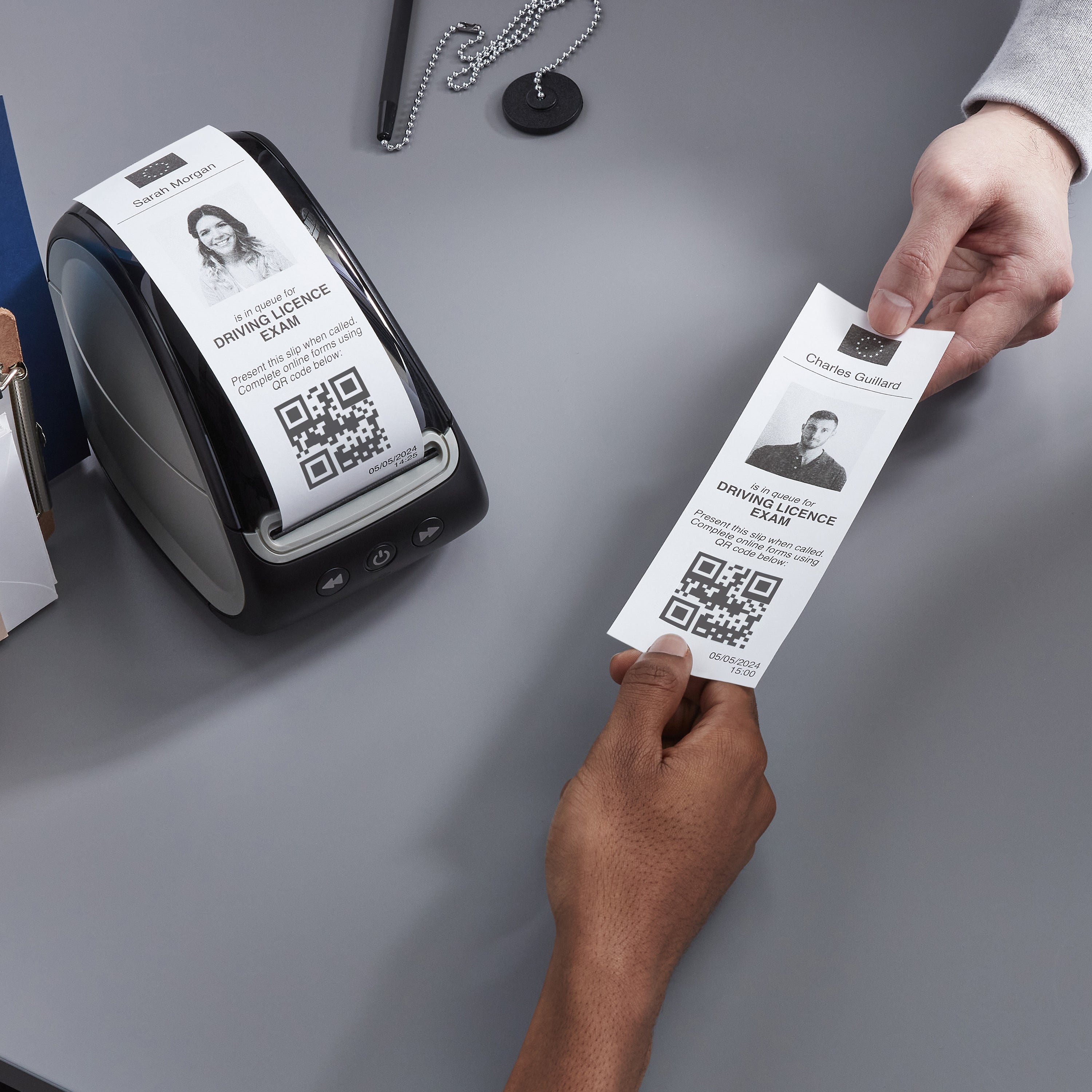 DYMO Reçu d étiquettes 57 mm x 91 m