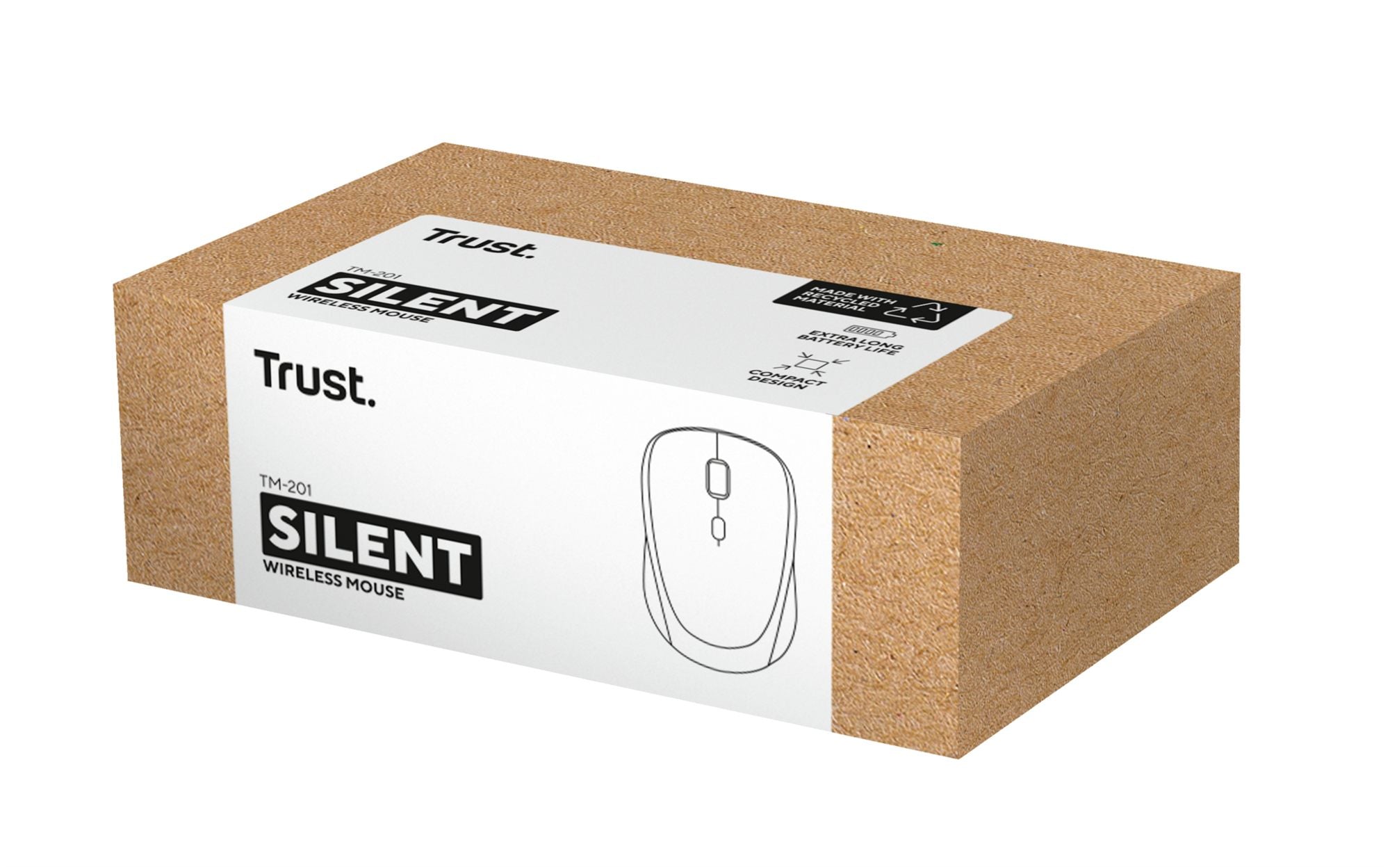 TRUST Souris sans fil TM-201 - Noire