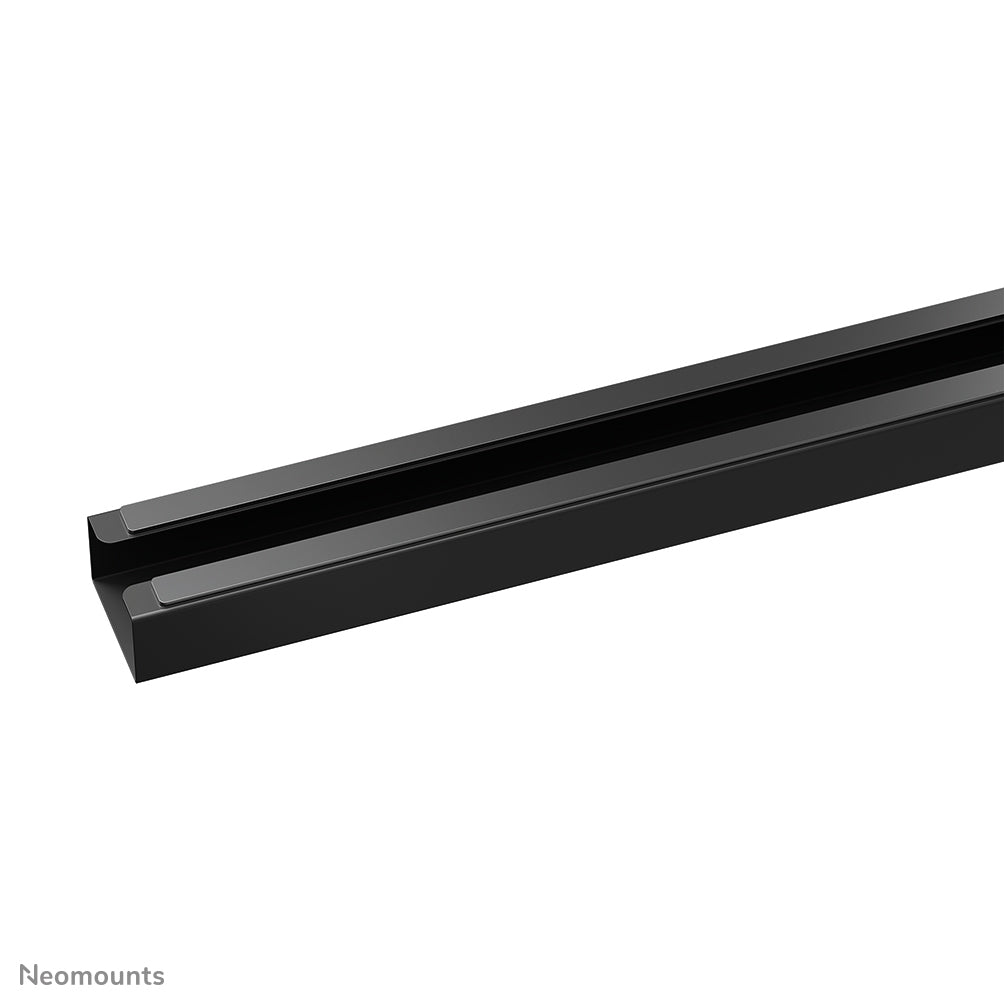 NEOMOUNTS Cable Spine Organizer for sit/stand desk frames screw mounted magnetic channel black