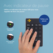 R-GO TOOLS Pavé numérique Numpad Break, Bluetooth noir