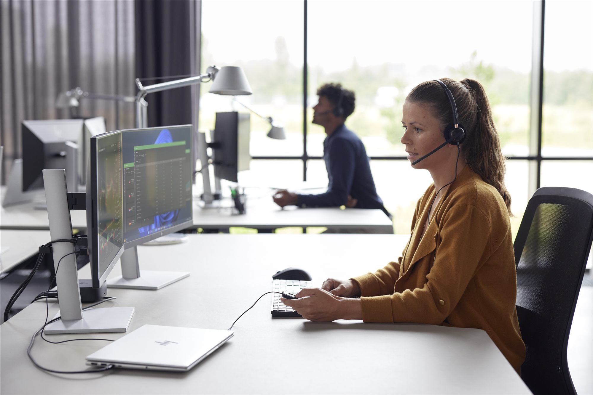 Poly EP 525 -M Stereo w/USB-A Headset