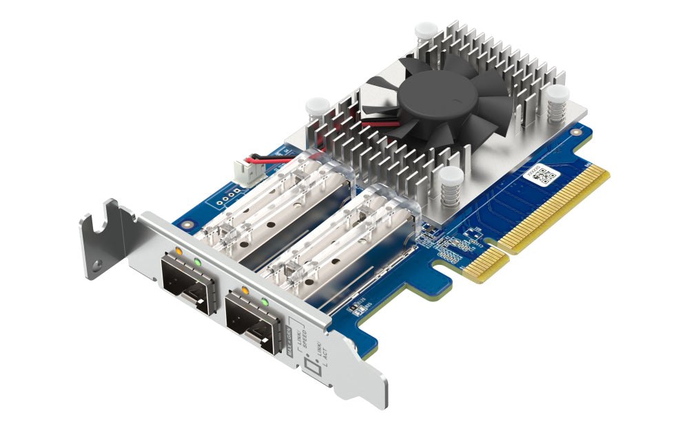 Dual-port SFP+10GbE network expansion