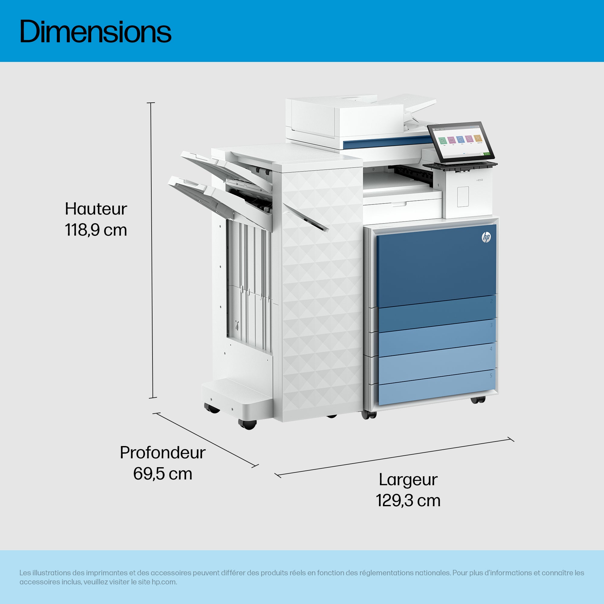 HP LaserJet Ent Flow MFP 8601z+Printer E