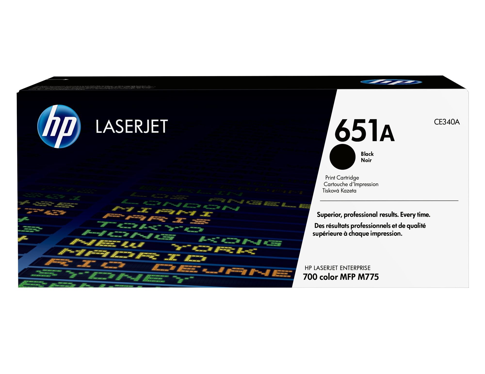 HP 651A original Toner cartridge CE340A black standard capacity 13.500 pages 1-pack