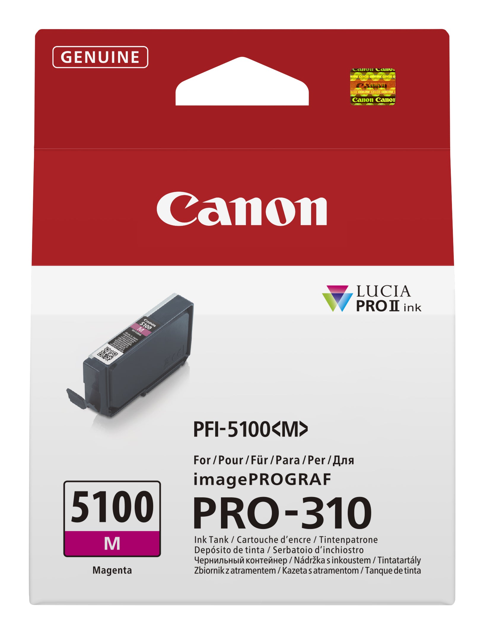 CANON PFI-5100 SERIES Magenta ink tank