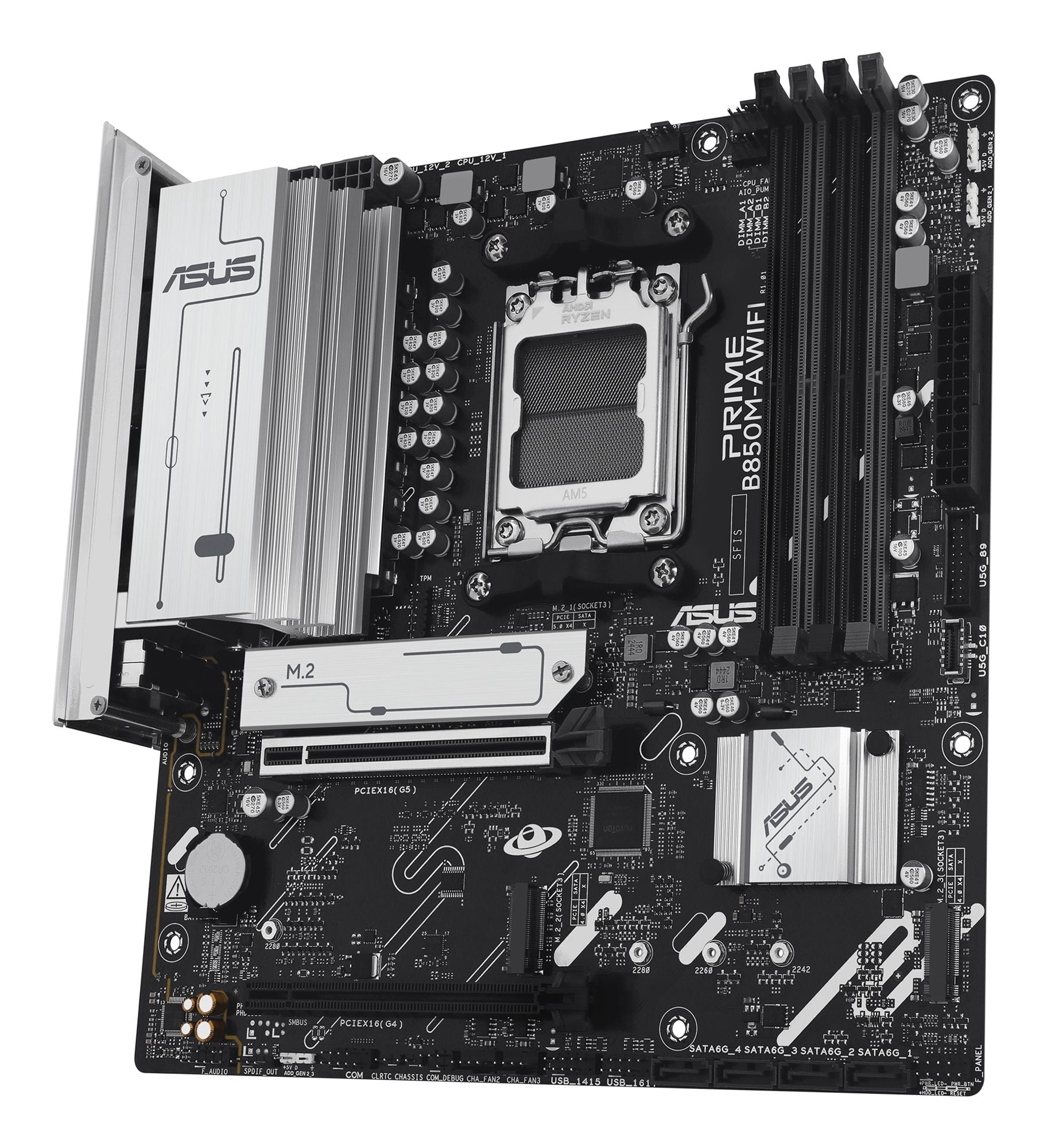 ASUS PRIME B850M-A WIFI AM5 MB 4xDDR5