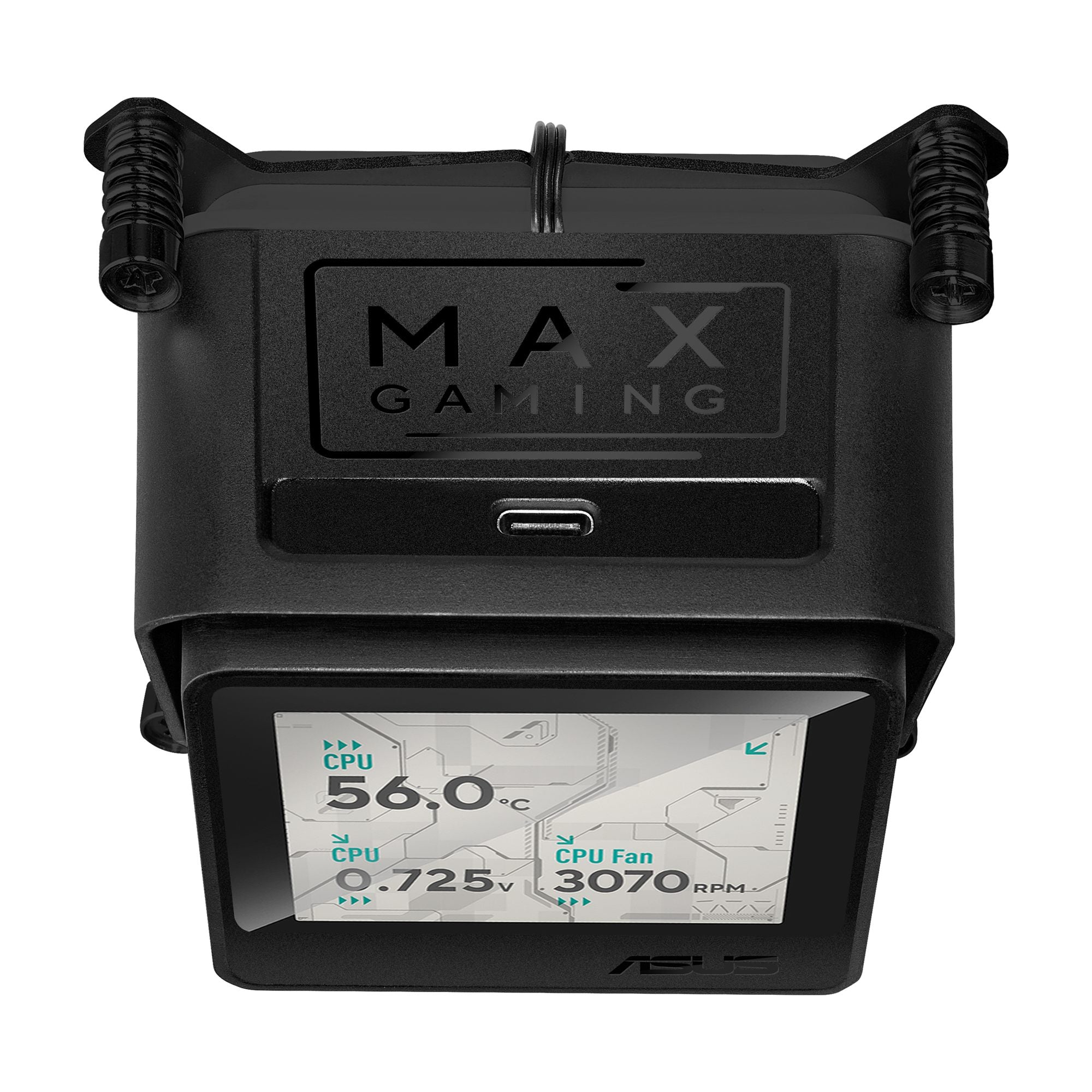 ASUS MAX GAMING LC 360 ARGB LCD all-in-one liquid CPU cooler
