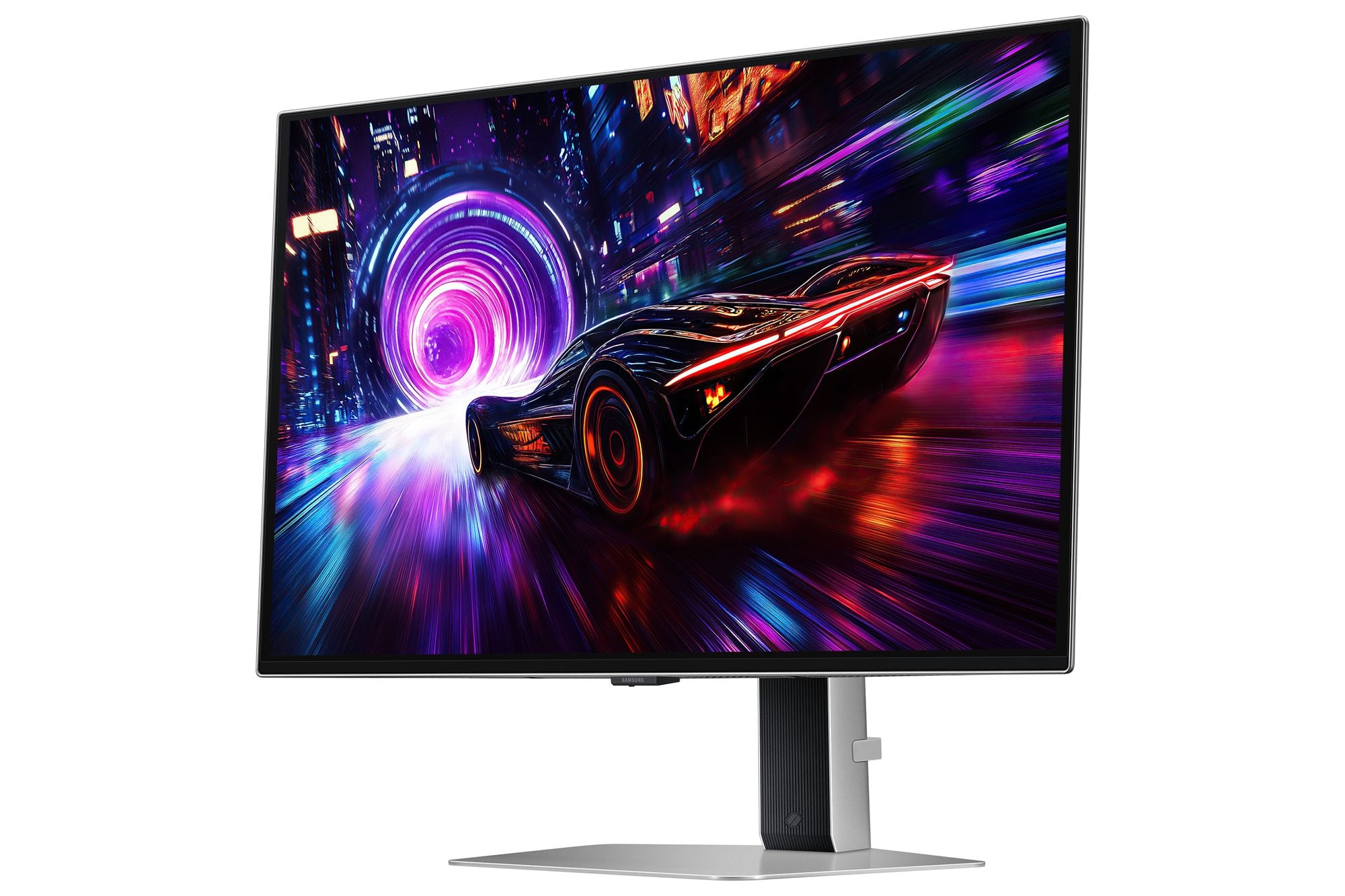 "Samsung G81SF écran plat de PC 68,6 cm (27"") 3840 x 2160 pixels 4K Ultra HD OLED Argent"