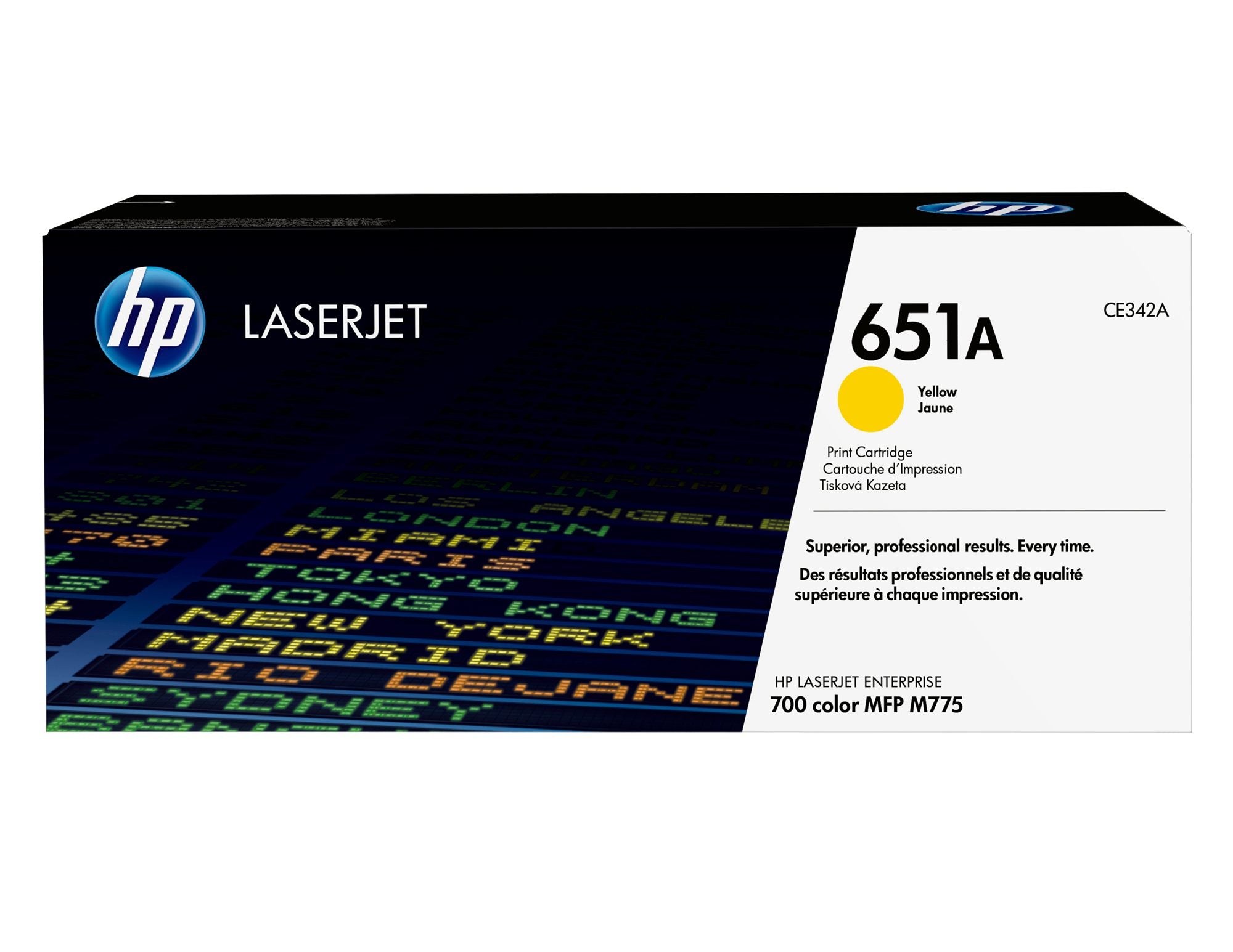 HP 651A original Toner cartridge CE342A yellow standard capacity 16.000 pages 1-pack