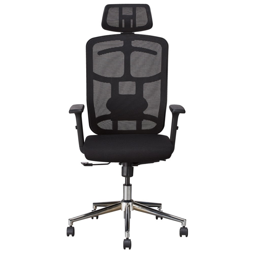 Techly ICA-CT MC020 Chaise de bureau noire