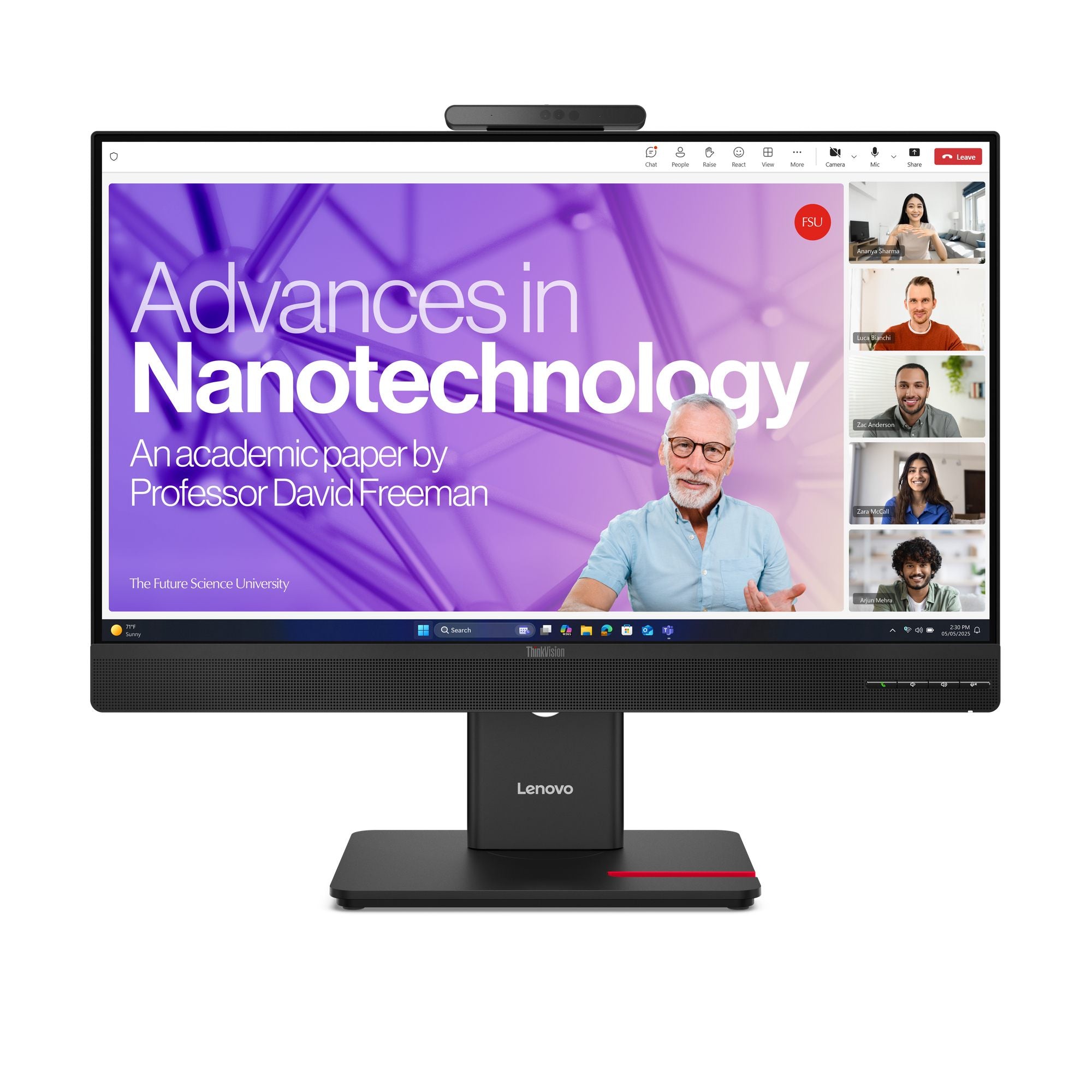 LENOVO ThinkVision T27QD-4v 27p IPS QHD 16:9 120Hz 300 cd/m2 4ms HDMI DP USB 3.2. G1 Type-C