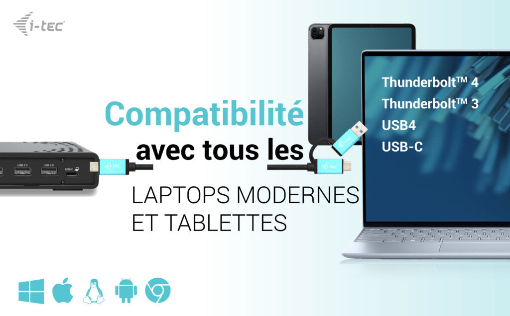 I-TEC USB-C Triple Display DS Gen2 2xDP 1xHDMI 1xGLAN 1xUSB 3.2 Gen2 2xUSB 3.2 Gen1 2xUSB-C Gen2 2xUSB 2.0 1xAudio/Mic PD100W