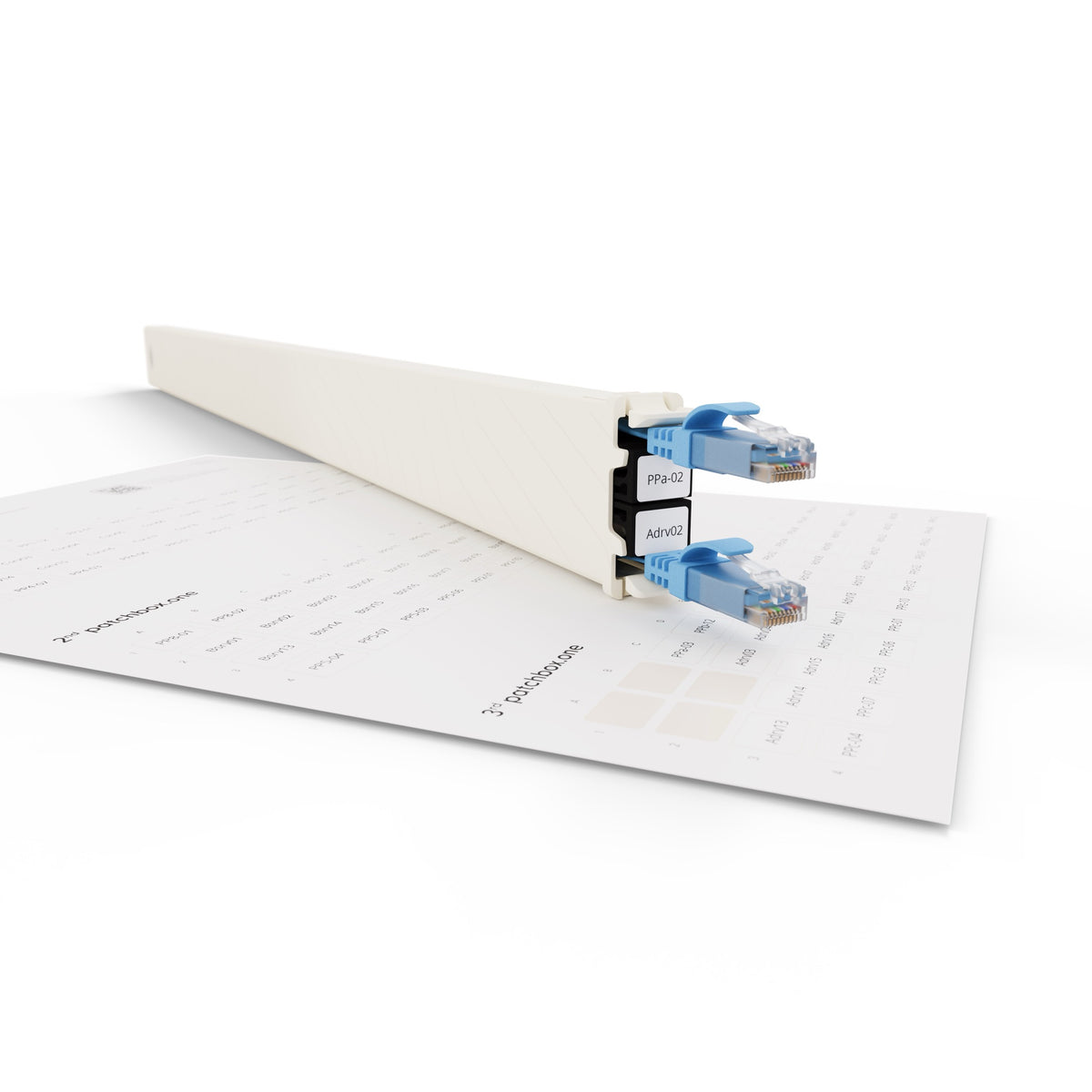 LOT DE 432 ETIQUETTES POUR PATCHBOX ONE