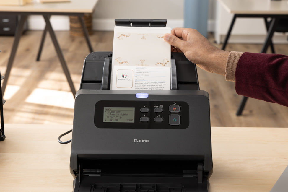 CANON DR-M260 Document scanner CMOS/CIS Duplex 216x5588mm 600x600dpi 60ppm ADF 80sheets 7500scans/d USB 3.1 Gen 1