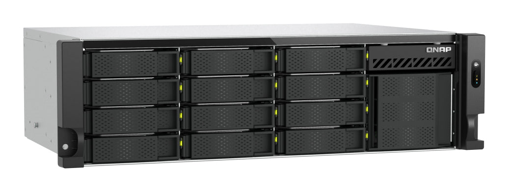 3U short-depth Rackmount NAS 12x3.5"&4