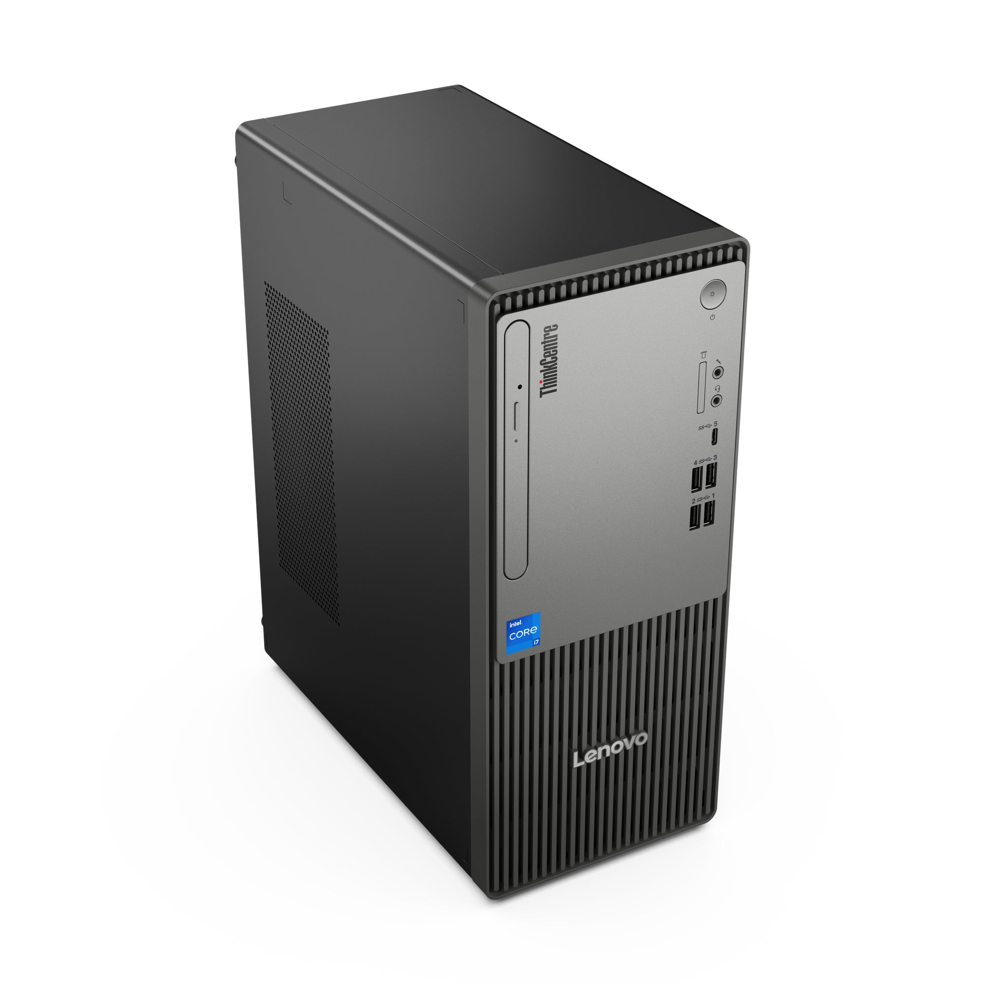 Lenovo ThinkCentre neo 50t Gen 5 Intel® Core™ i3 i3-14100 8 Go DDR5-SDRAM 512 Go SSD Windows 11 Pro Tower PC Noir, Gris
