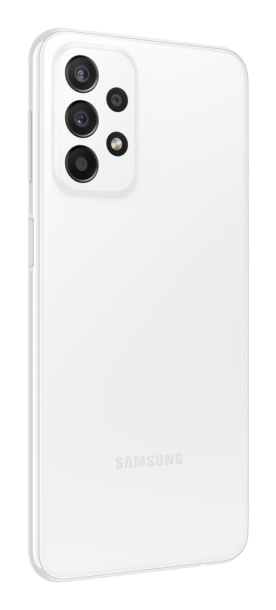 Smartphone Galaxy A23 BLANC  5G 4Go 64Go Android 12 One UI 4.1 Batt 5000 mAh CR 25W Ecran 6.6'' FHD+ Dual Sim  Snapdragon 695 MicroSD DAS corps : 1.251W/Kg