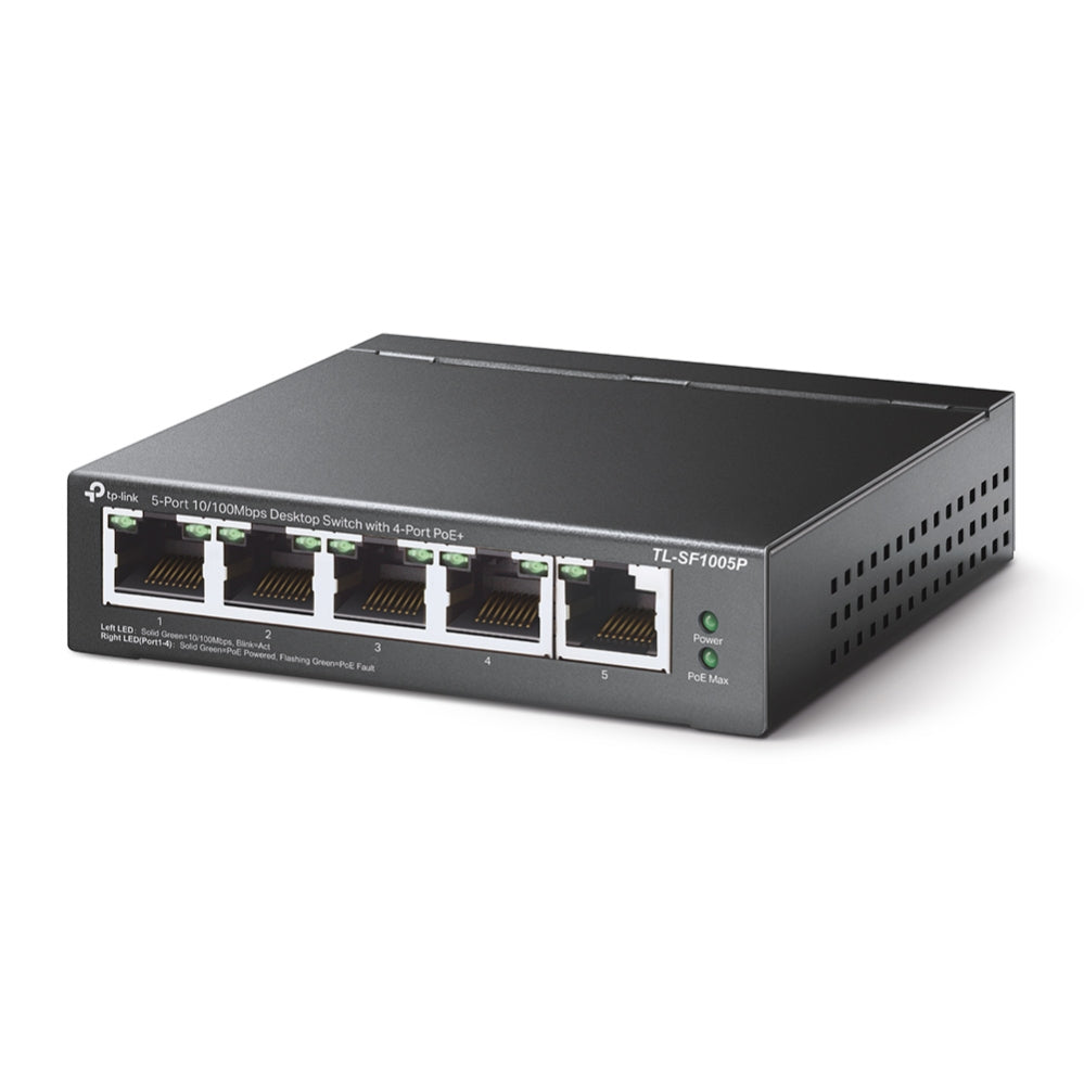 5-Port 10/100Mbps Desktop Switch PoE
