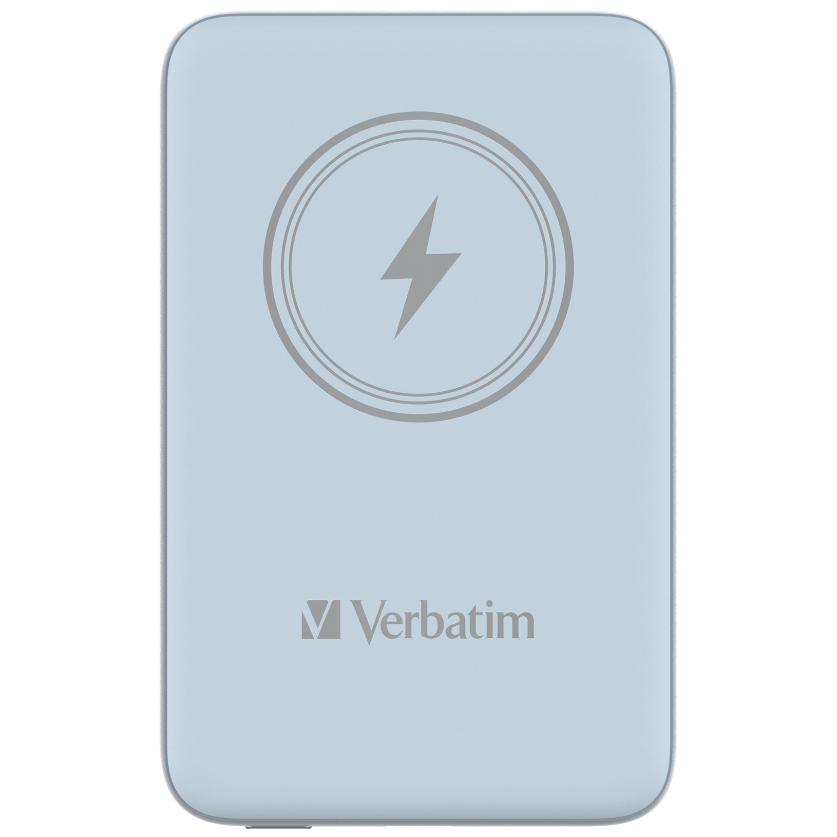 VERBATIM CHARGE N GO MAGNETIC WIRELESS POWER BANK 10000 BLUE WCF (P)