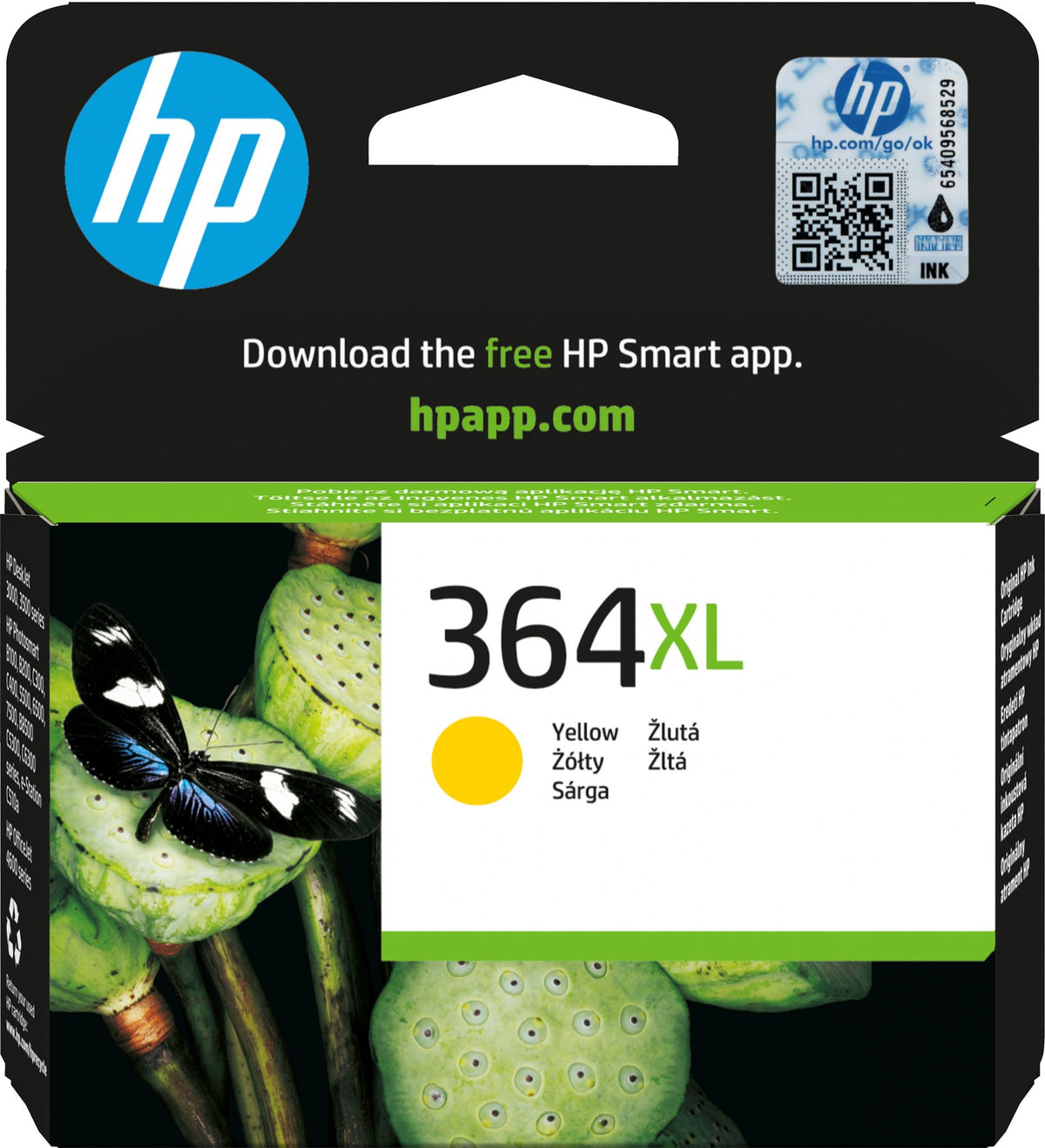 HP 364XL Yellow Ink Cart/Vivera Ink