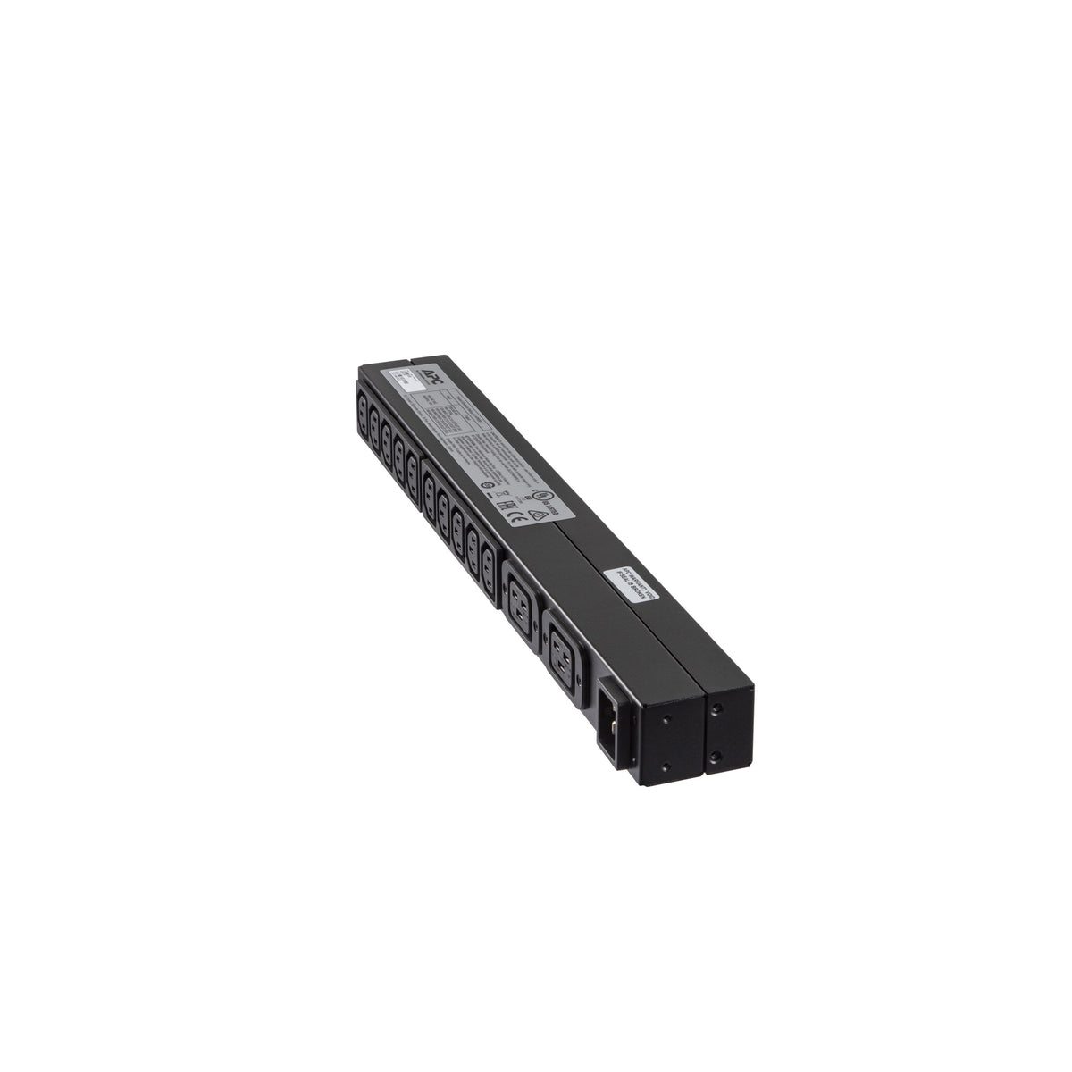APC BANDEAU DE PRISES BASIQUES -IEC C20 EN ENTREE 10 SORTIE IEC C13 2 SORTIES IEC 19 - RACK 1U HORYSONTAL