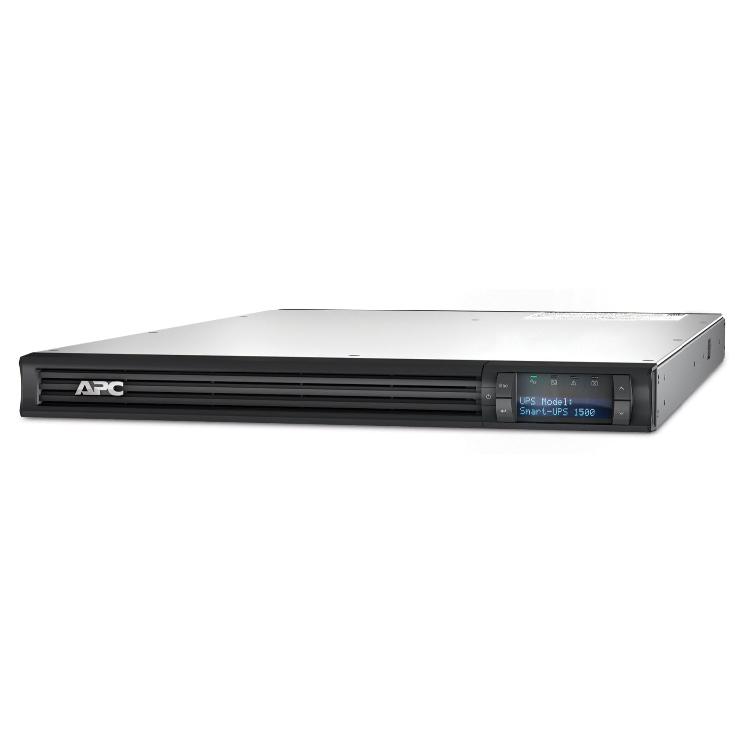 APC Smart-UPS 1500 LCD UPS rack-mountable AC 230V 1000Watt 1500VA RS-232 USB output connectors 6 1U Black