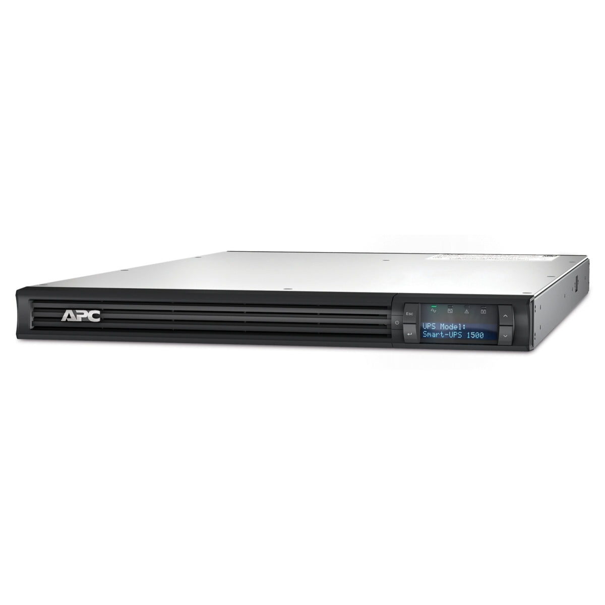 APC Smart-UPS 1500 LCD UPS rack-mountable AC 230V 1000Watt 1500VA RS-232 USB output connectors 6 1U Black