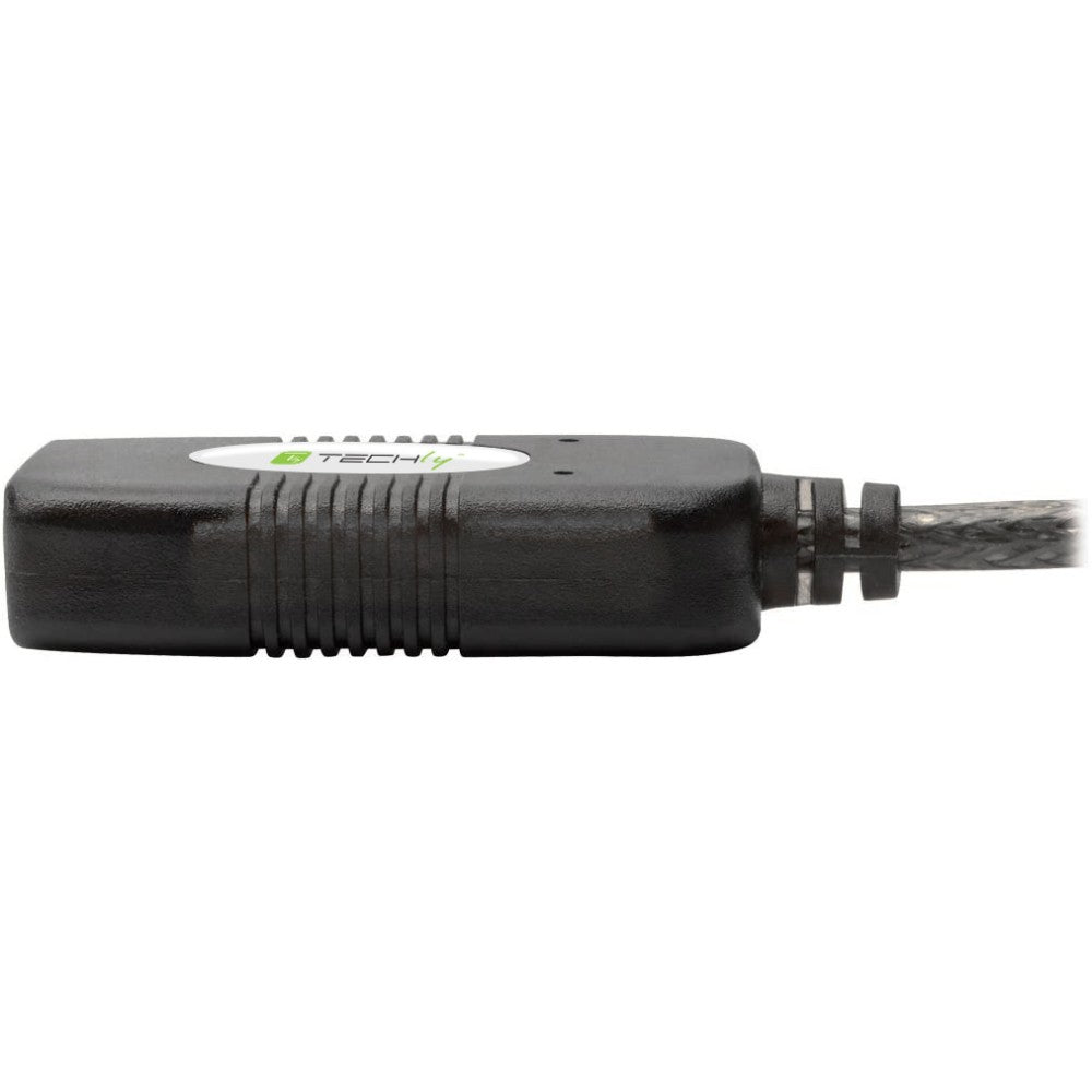 Techly IUSB-REP10TY Câble d'extension actif USB 2.0 USB-A mâle vers USB-A femelle 10m
