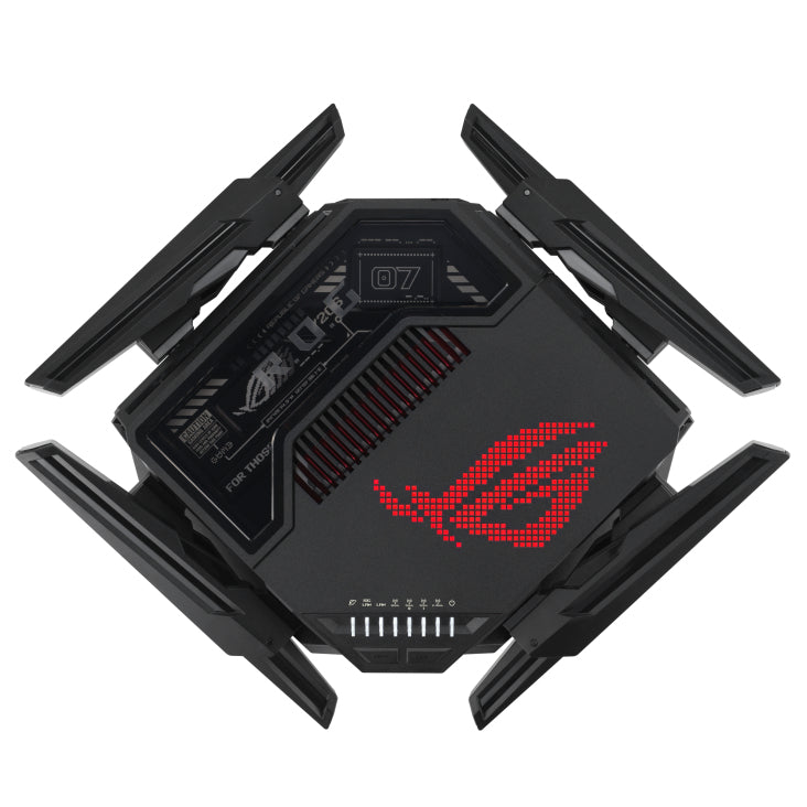 ASUS ROG Rapture GT-BE98 Quad-band WiFi 7 802.11be Gaming Router support new 320MHz bandwidth