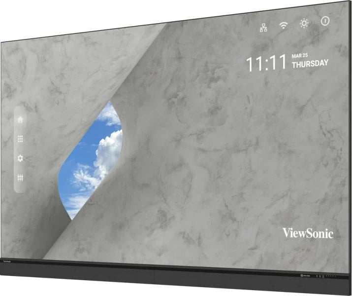 Viewsonic, 136inch Direct View LED Display, 3840x2160P, 13Bit, Refresh Rate 3840Hz, Pixel Pitch 0.7mm, Hdmi Input & Output, COB, Black