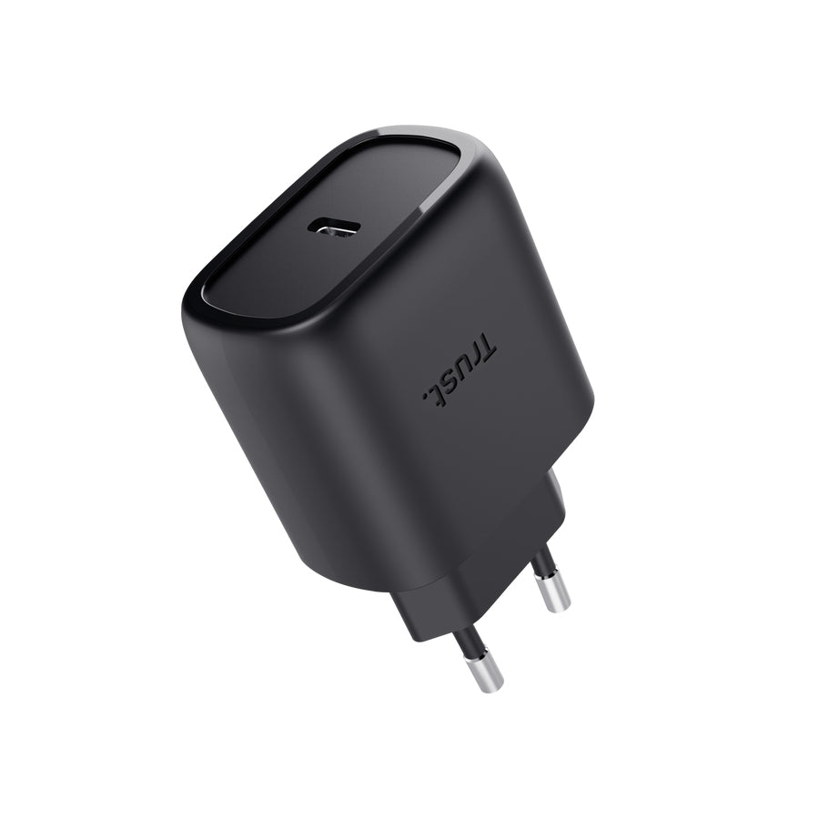 TRUST Alimentation universelle MAXO USB-C 45 watts 1 port SAMSUNG (noire) + câble