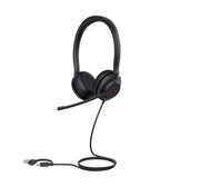 Yealink UH35 Dual Teams USB-C/A Avec fil Arceau Appels/Musique USB Type-C / USB Type-A Noir