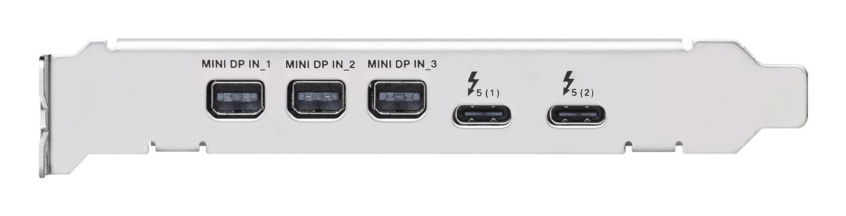 ASUS ThunderboltEX 5 expansion card dual Thunderbolt 5 USB C ports DisplayPort 2.1 PCIe 4.0