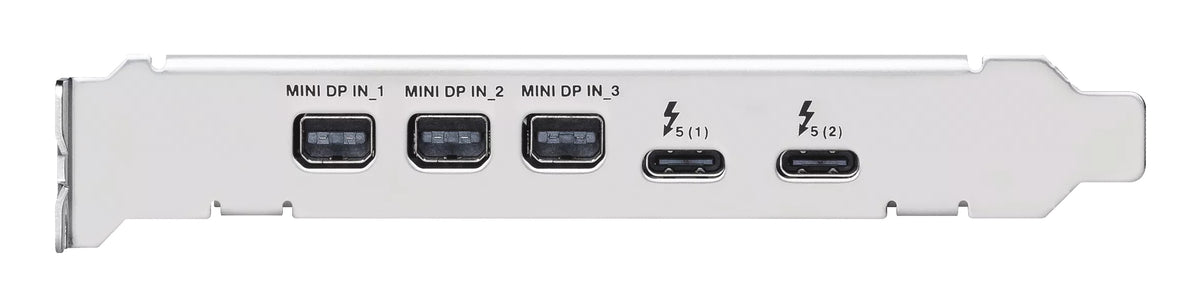 ASUS ThunderboltEX 5 expansion card dual Thunderbolt 5 USB C ports DisplayPort 2.1 PCIe 4.0