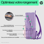 HP Campus Lavender Backpack