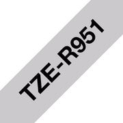 Tape/24mm black on silver