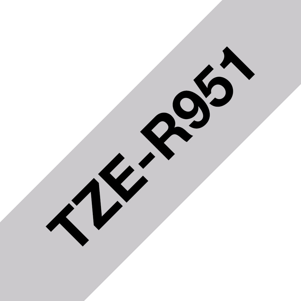 Tape/24mm black on silver