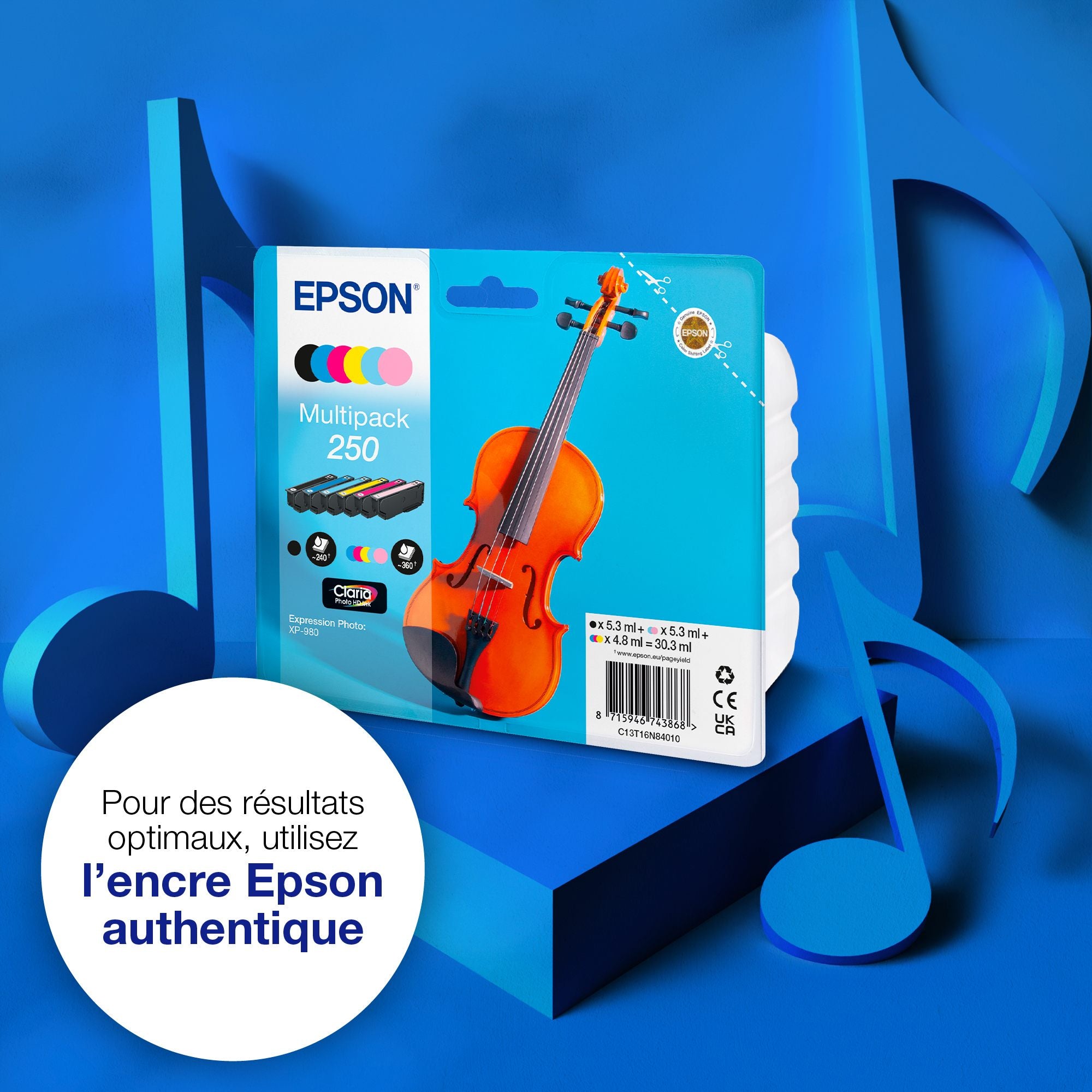 EPSON Multipack 6-colours 250 Easymail