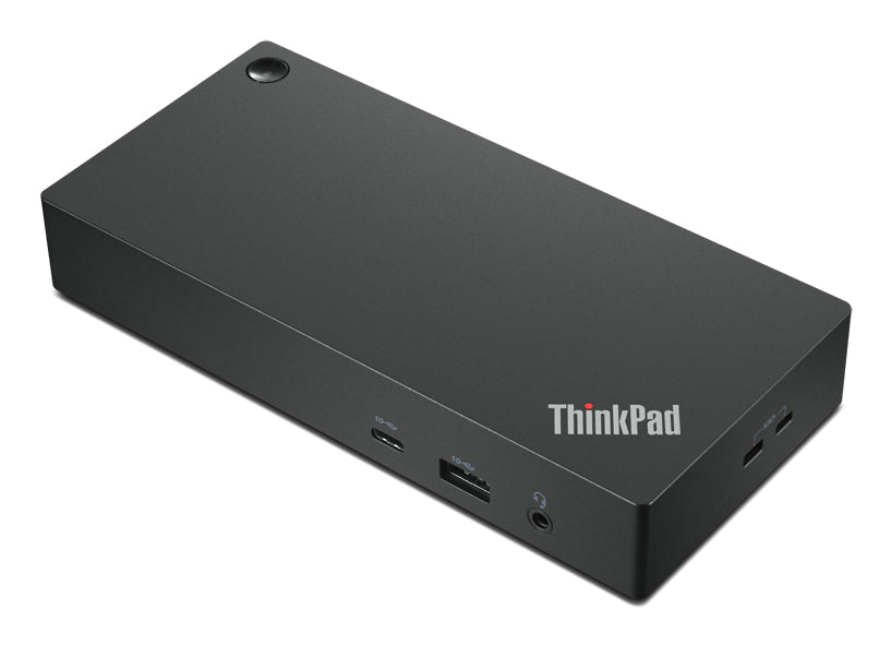 LENOVO ThinkPad Universal USB-C Dock - Station d accueil - USB-C - HDMI 2 x DP - GigE - 90 Watt - ThinkRed