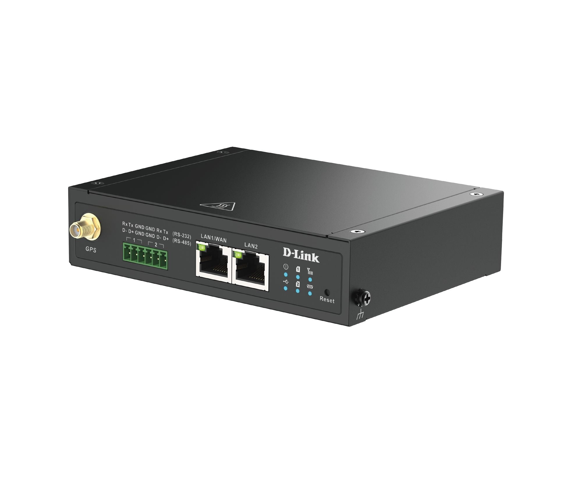 D-LINK 4G IIoT Gateway 2x Gigabit Ethernet 2x RS232/485 1x DI 1x DO GPS
