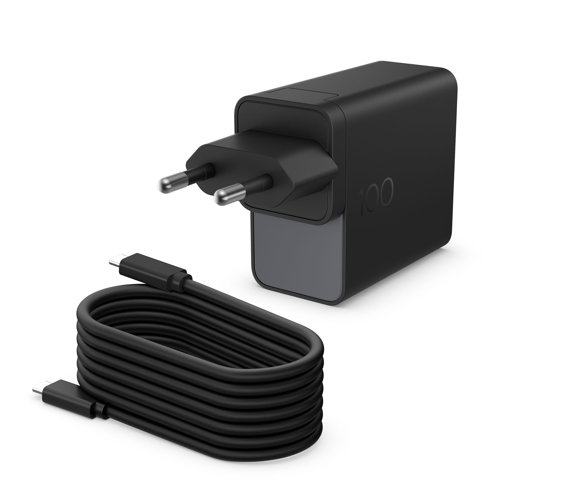 HP 100W GaN Wall CHRGR EMEA-INTL EN Loc-