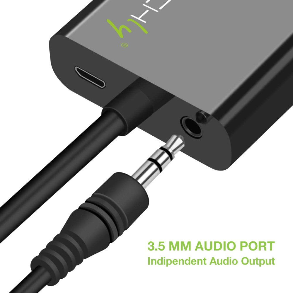 Techly IDATA HDMI-VGA-4 Adaptateur Mini HDMI C vers VGA M/F