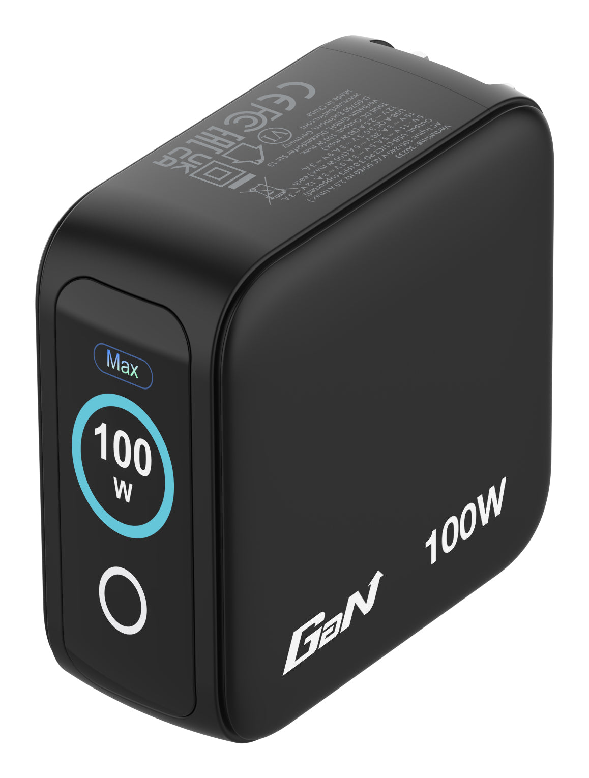 Mini GaN Charger 100W with Display
