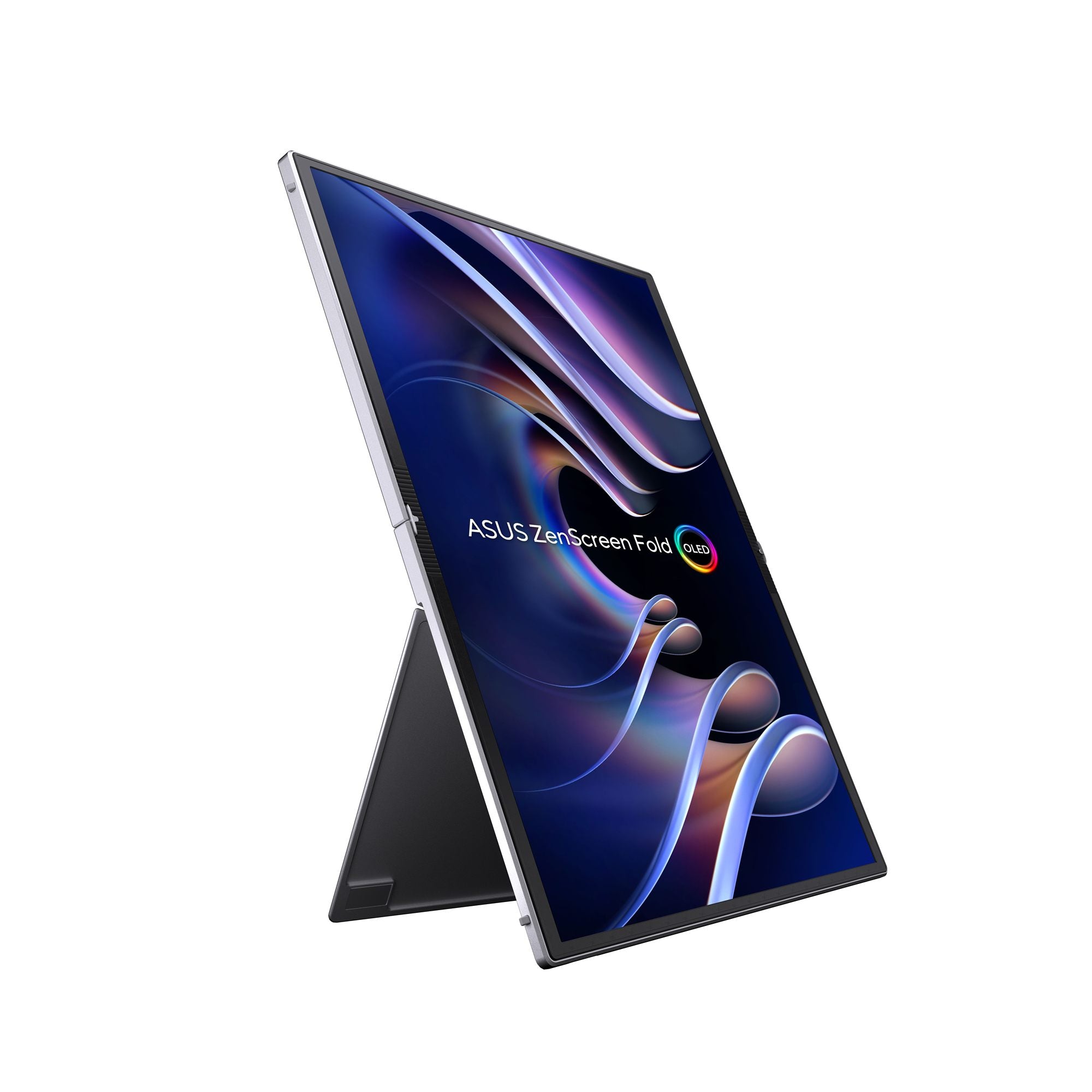 "ASUS ZenScreen Fold OLED MQ17QH écran plat de PC 43,9 cm (17.3"") 2560 x 1920 pixels Quad HD Argent"
