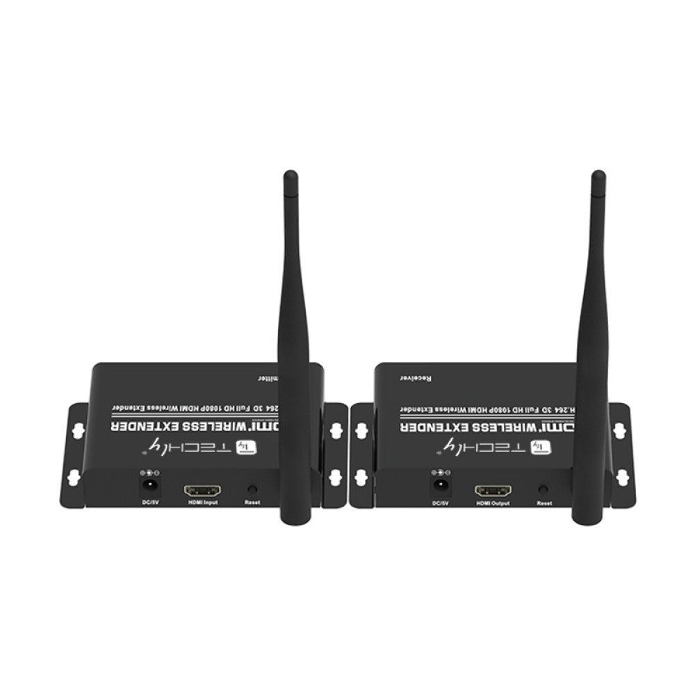 Techly IDATA HDMI-WL55 Extenseur HDMI sans fil 1.3 1080p60Hz jusqu'a 50m 5.8GHz