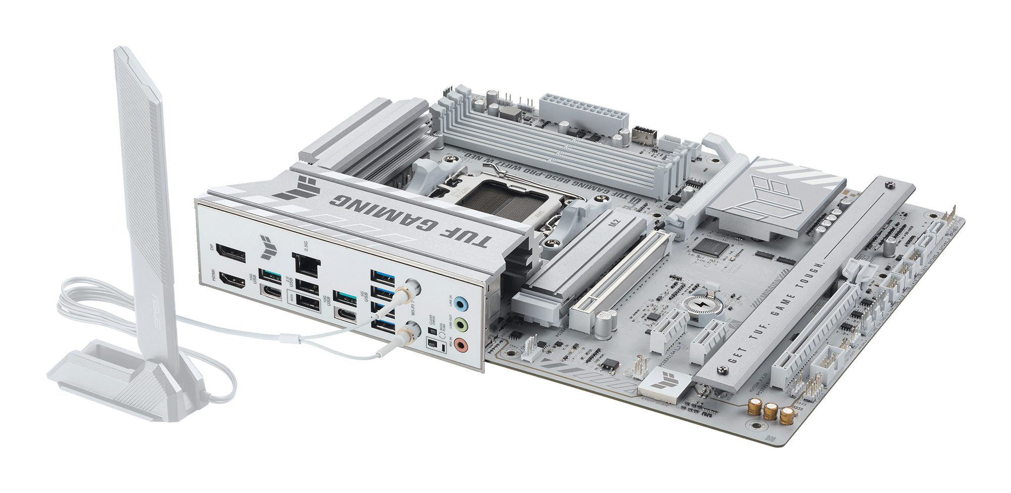 ASUS AMD B850 ATX motherboard DDR5 PCIe 5.0 3xM.2