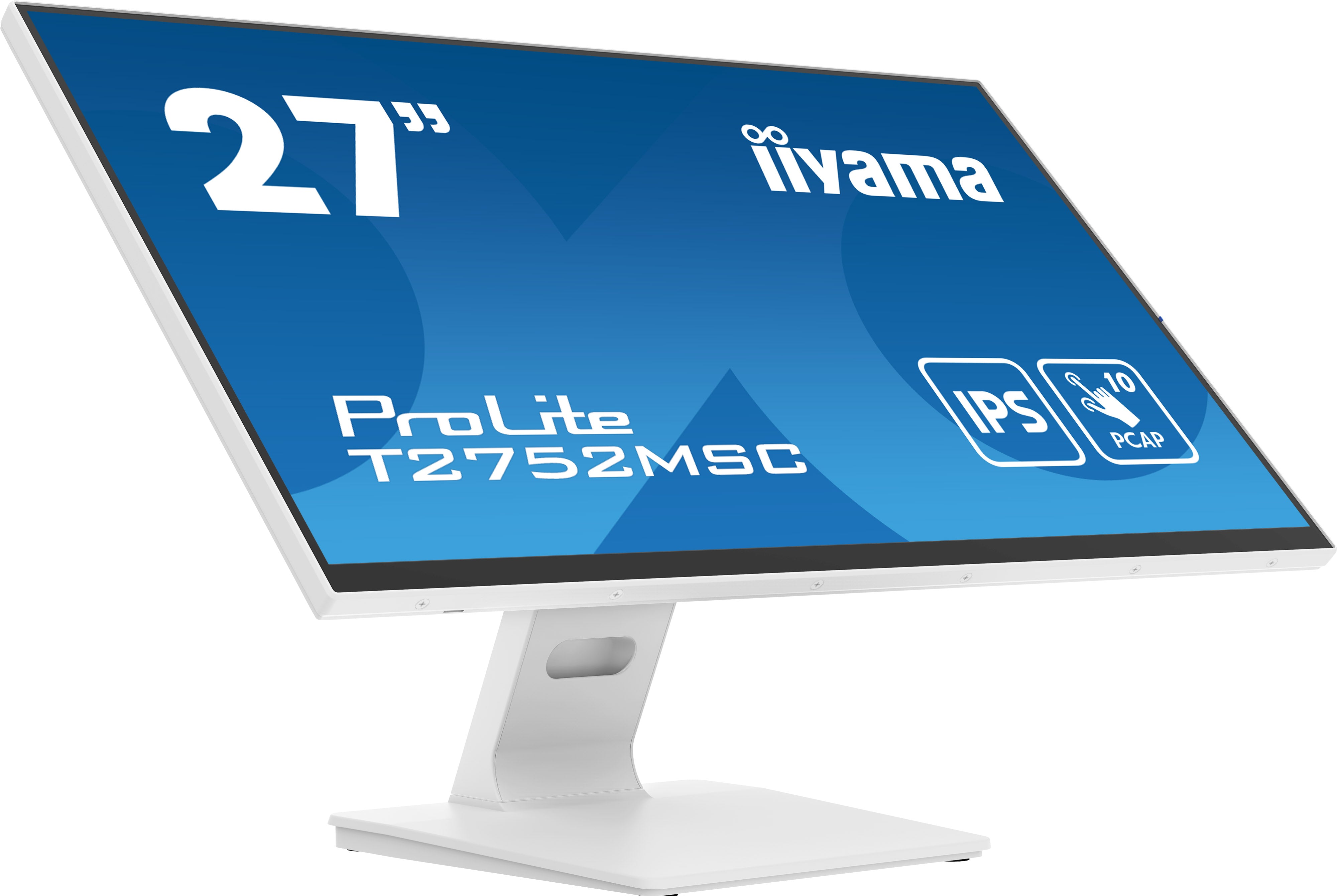 T2752MSC-W1 27" WHITE IPS Optical Bonded