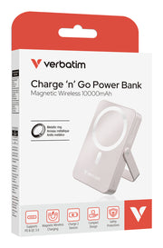 Charge 'n' Go Power Bank with Stand Magn