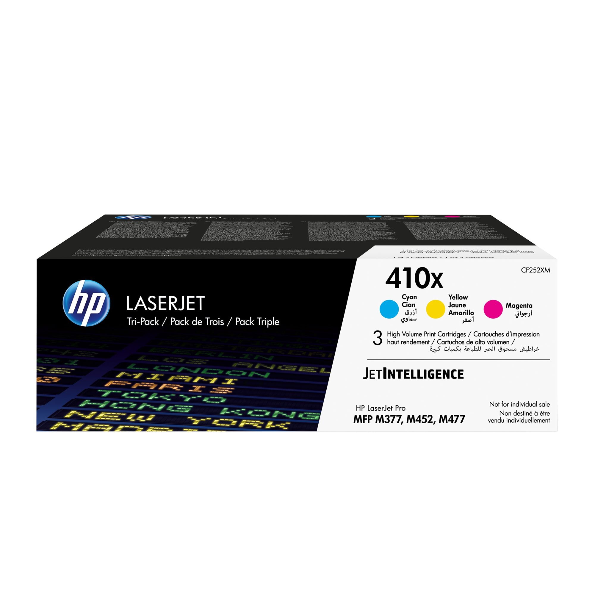 HP 410X HY Original LaserJet 3pk CMY