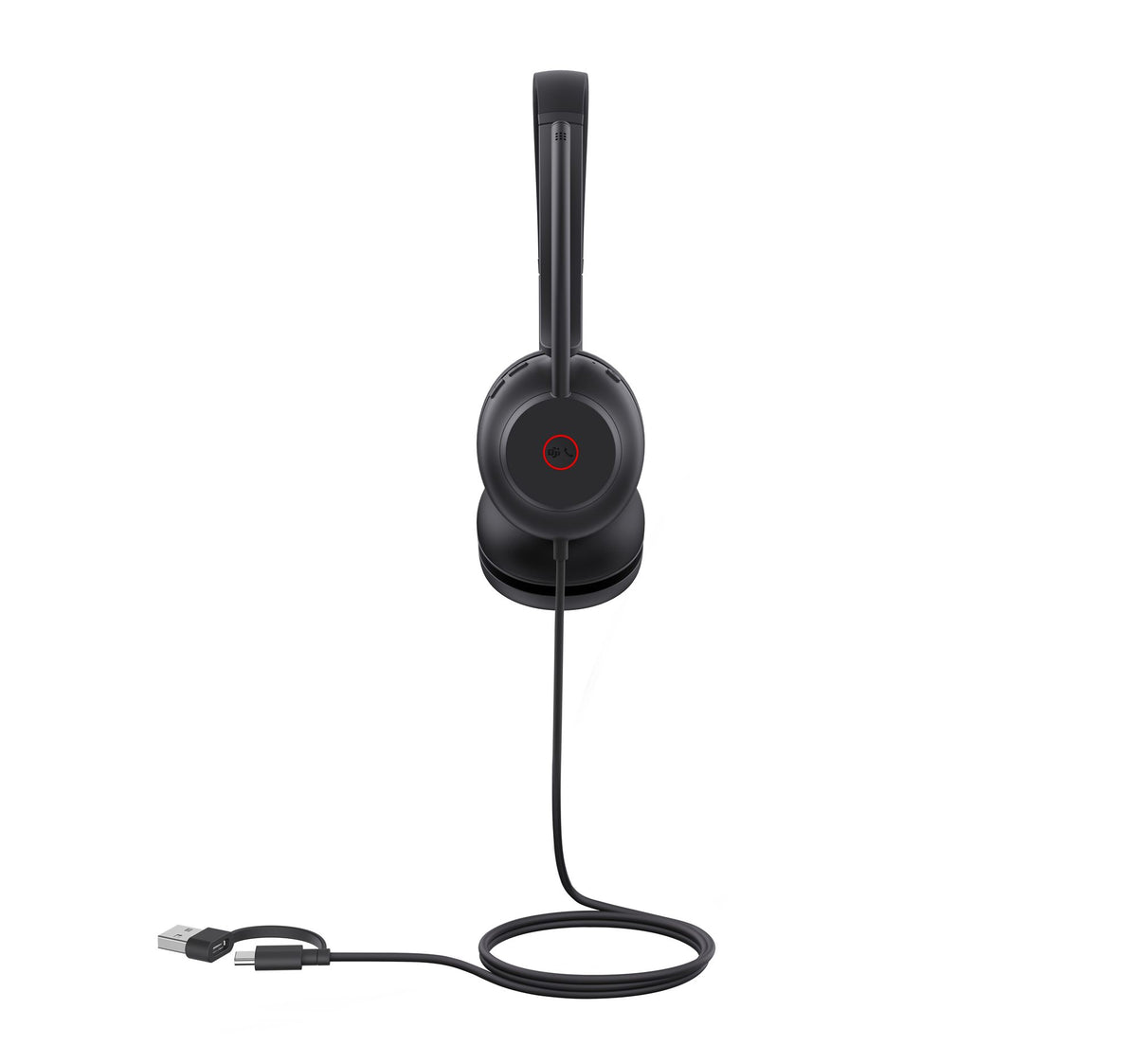 Yealink UH35 Dual Teams USB-C/A Headset Avec fil Arceau Appels/Musique USB Type-C / USB Type-A Noir